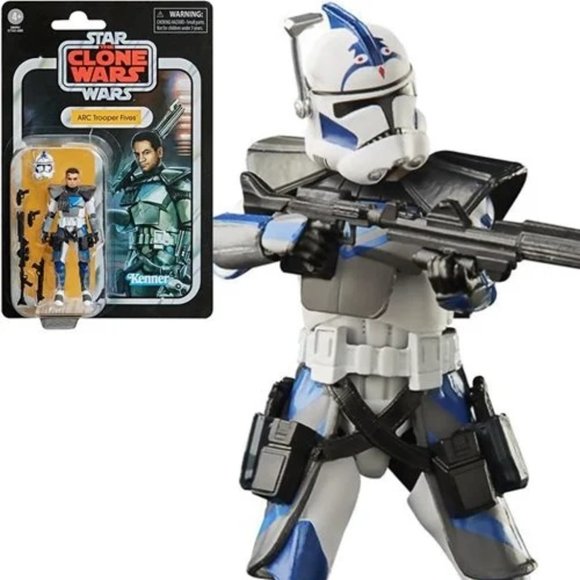 NEW!  Star Wars The Vintage Collection Clone Trooper Fives 3 3/4-Inch Figure - Picture 1 of 7
